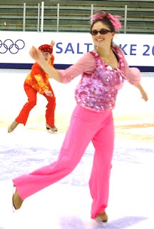 Our best effort at a photo of the pink lady.